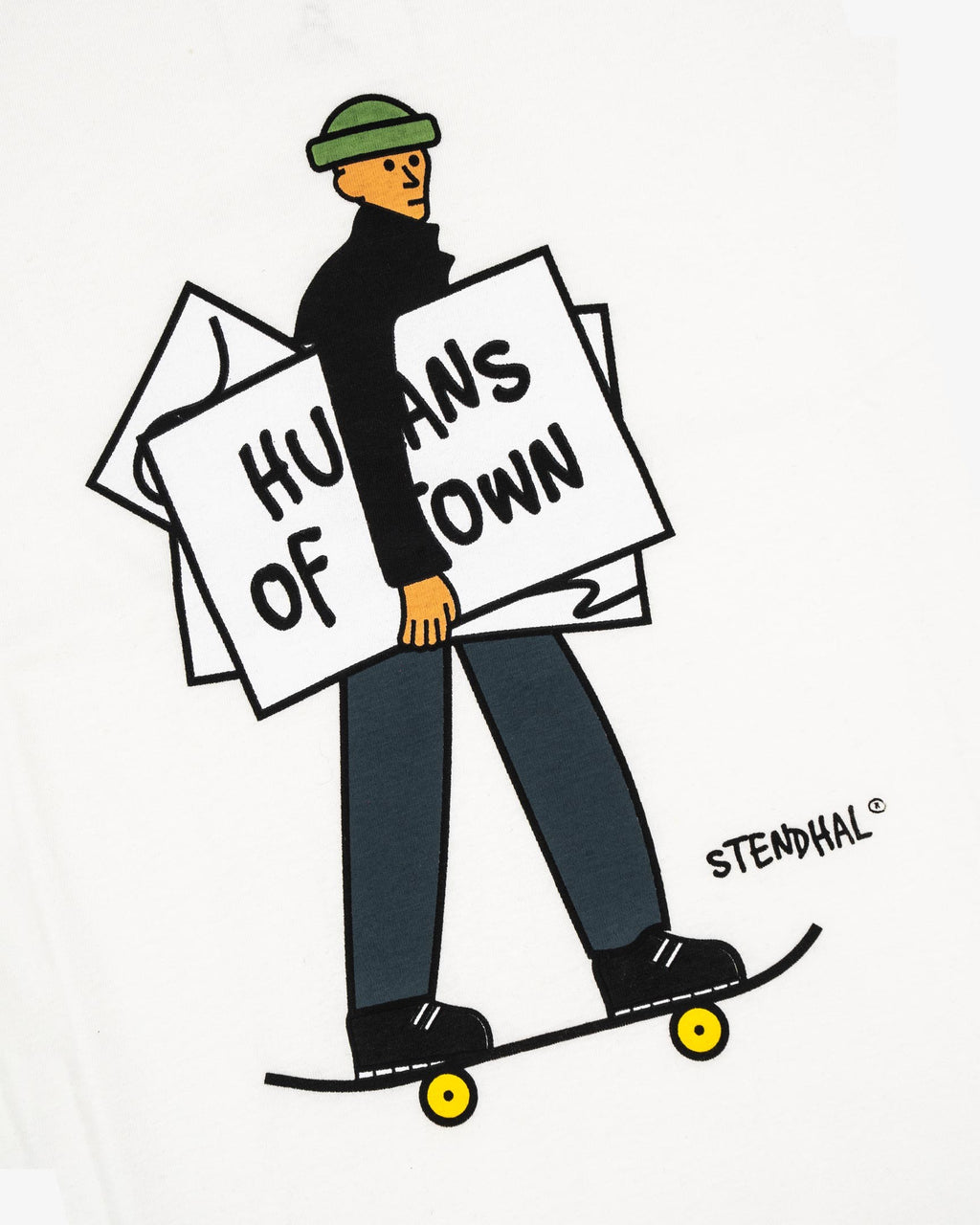 Stendhal T-SHIRT HOT WHITE